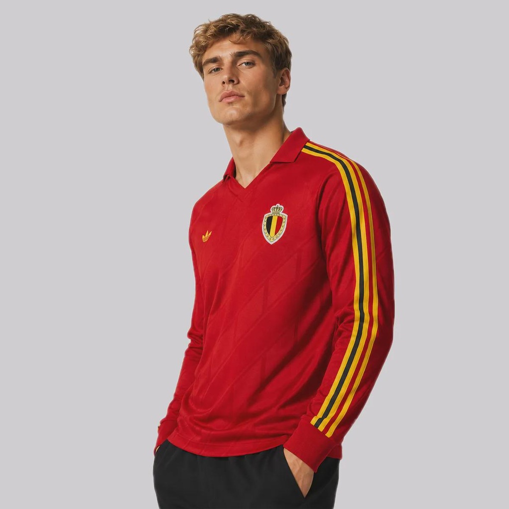 Imagem 2 do produto Camisa adidas Bélgica I 1986 Masculina