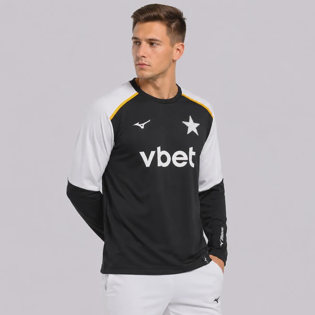 Imagem 2 do produto Blusão do Botafogo Treino Atleta 2026 Mizuno Masculino