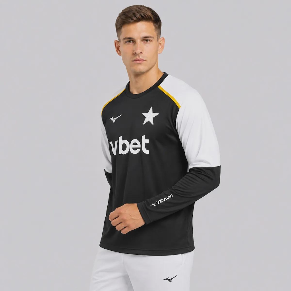 Imagem 3 do produto Blusão do Botafogo Treino Atleta 2026 Mizuno Masculino