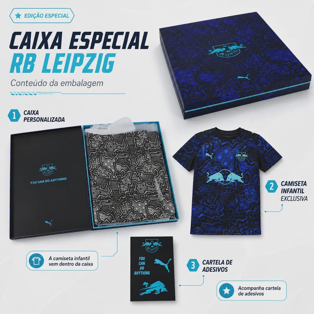 Imagem 5 do produto Camisa Puma RB Leipzig Jersey Edição Especial Infantil