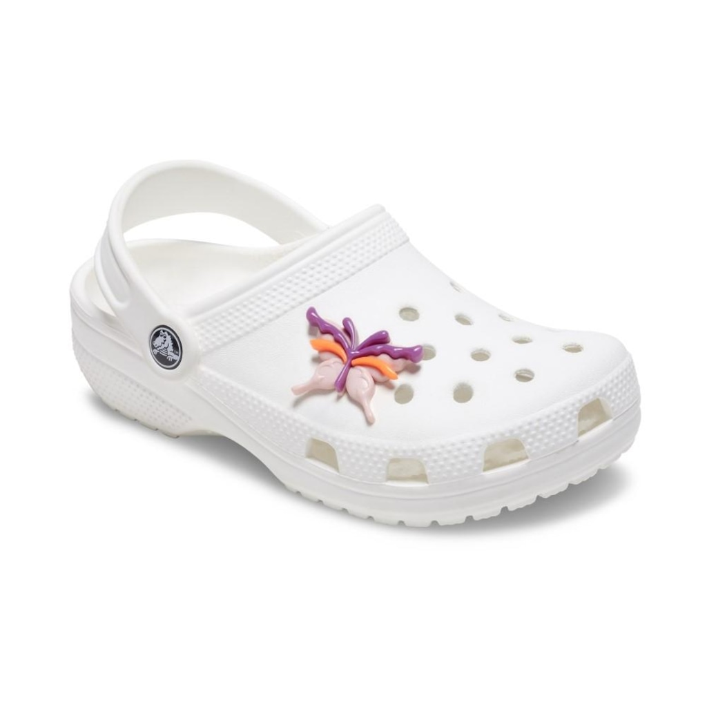 Imagem 2 do produto Jibbitz™ Crocs Borboleta Colorida Único - Unissex
