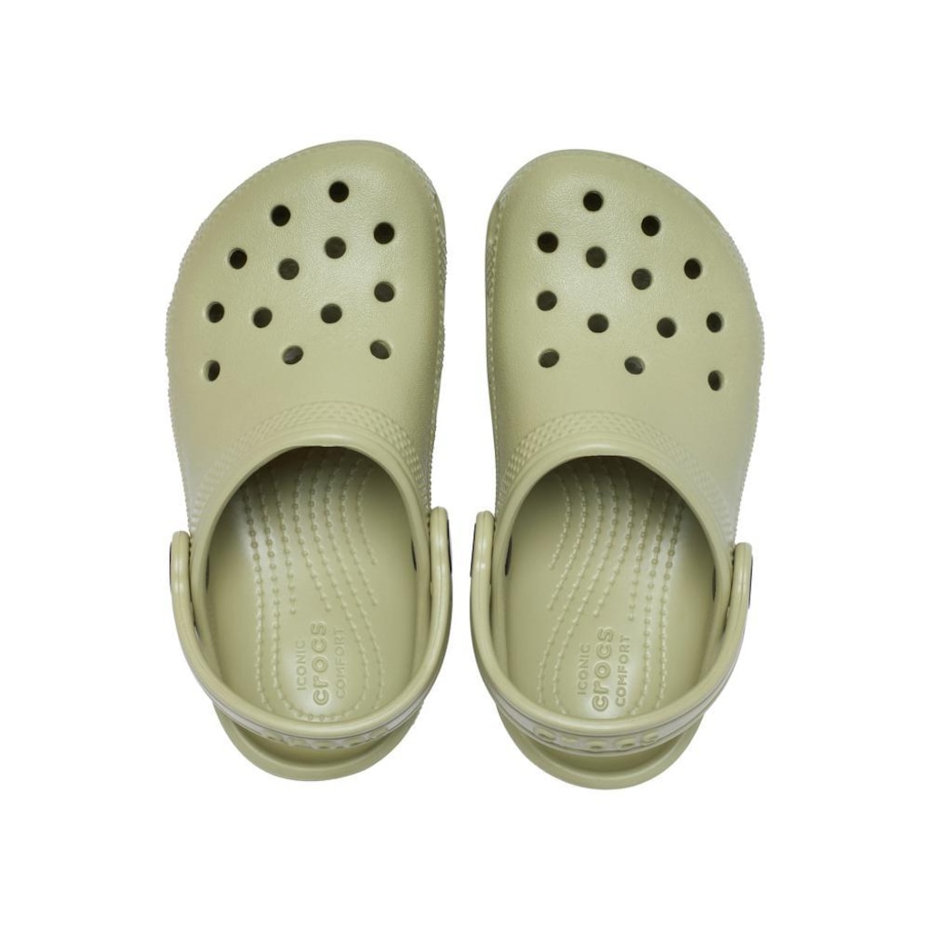 Imagem 5 do produto Sandália Crocs Classic Clog T Tac Green Infantil
