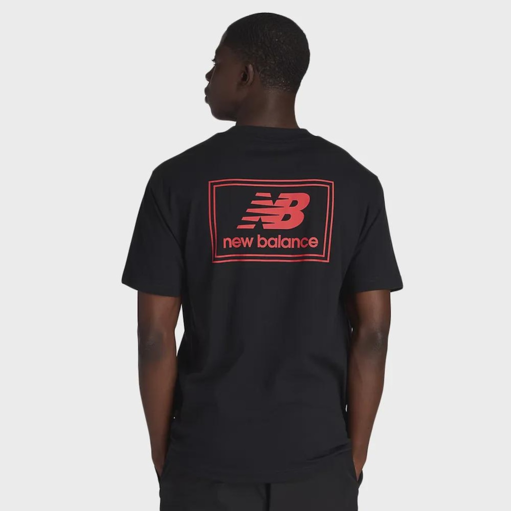 Imagem 2 do produto Camiseta New Balance Woven Label Masculina