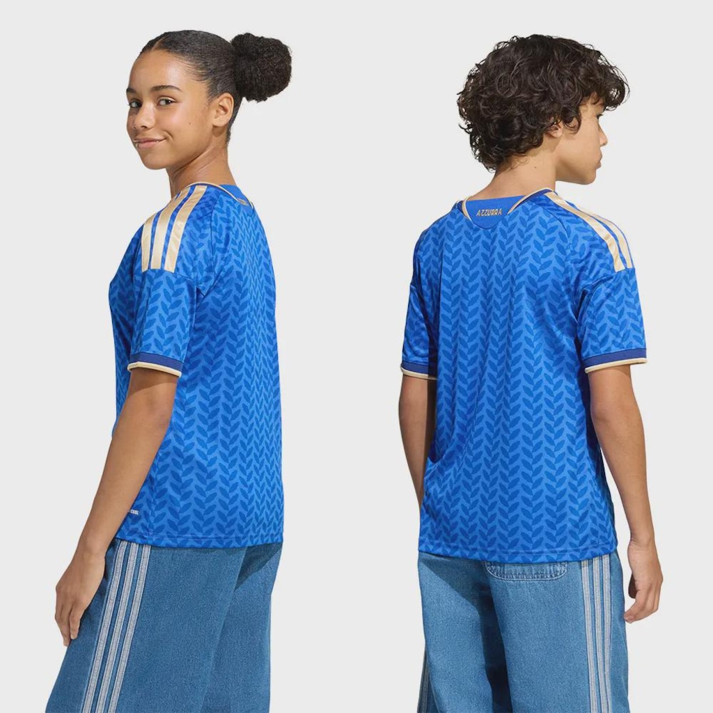 Imagem 3 do produto Camisa adidas Itália I 2026 Infantil