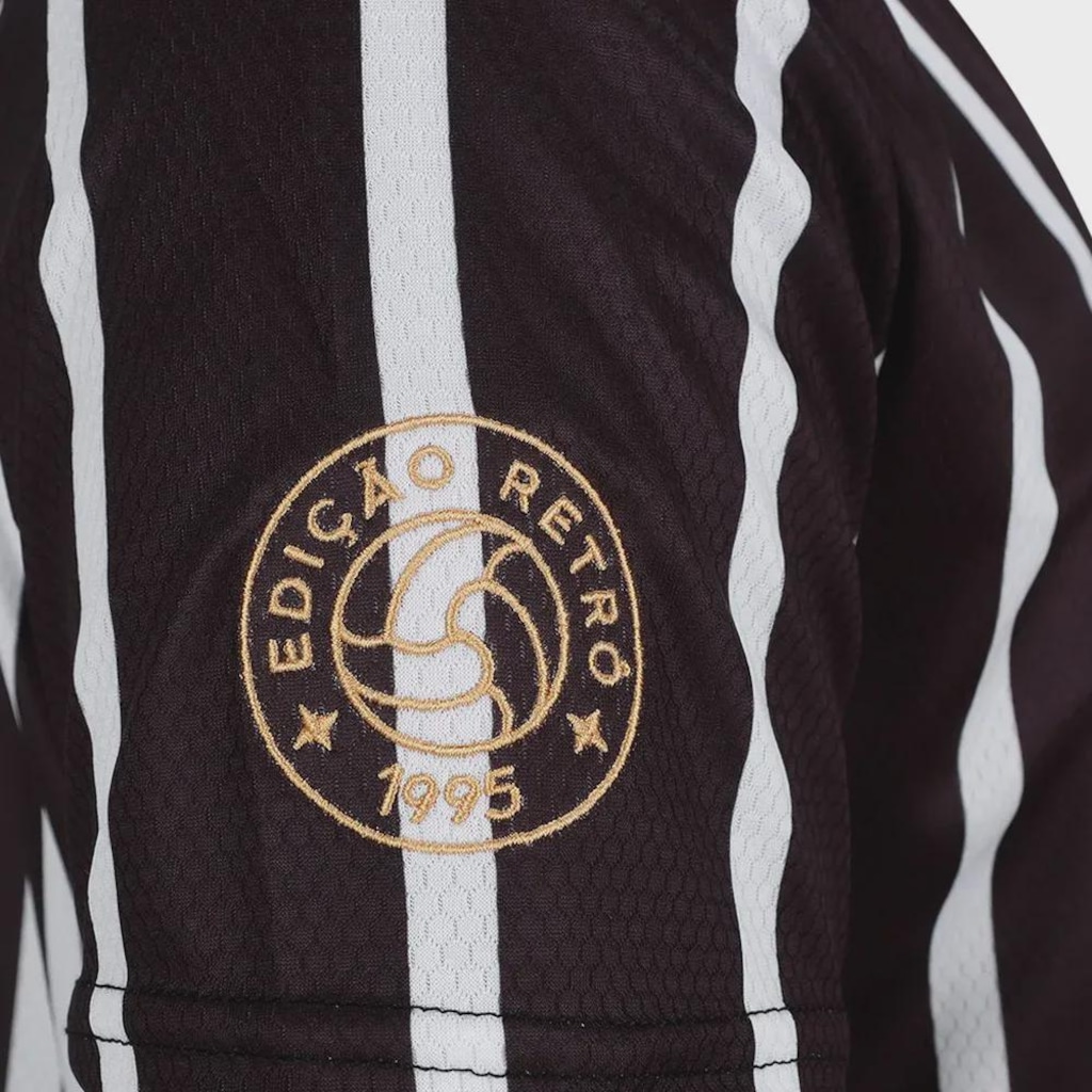 Imagem 4 do produto Camisa Polo Corinthians Coimbra Retrô Suvinil 1995 Masculina