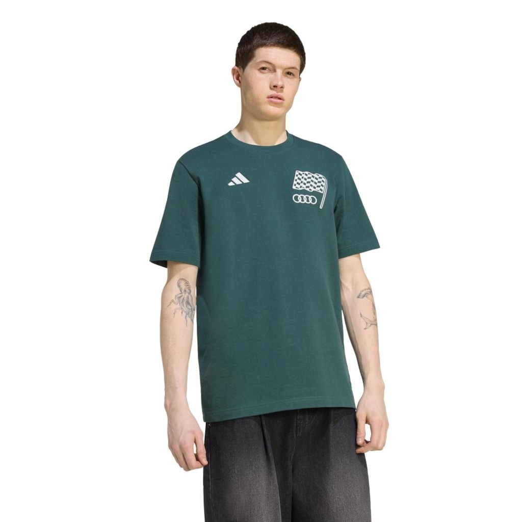 Imagem 1 do produto Camiseta adidas Audi F1 Team "Sampa Soul" Masculina
