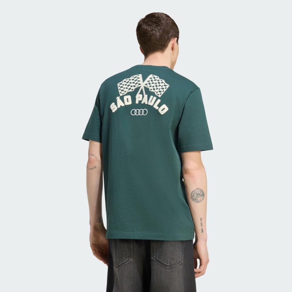 Imagem 3 do produto Camiseta adidas Audi F1 Team "Sampa Soul" Masculina