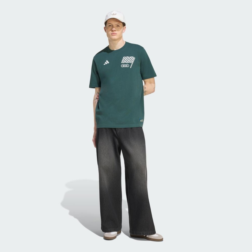 Imagem 4 do produto Camiseta adidas Audi F1 Team "Sampa Soul" Masculina