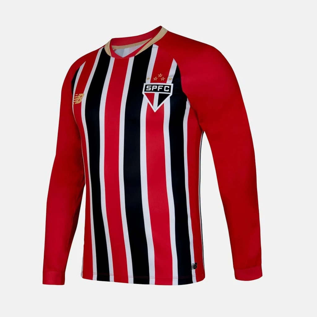 Imagem 2 do produto Camisa do São Paulo II 25/26 Manga Longa New Balance Masculina