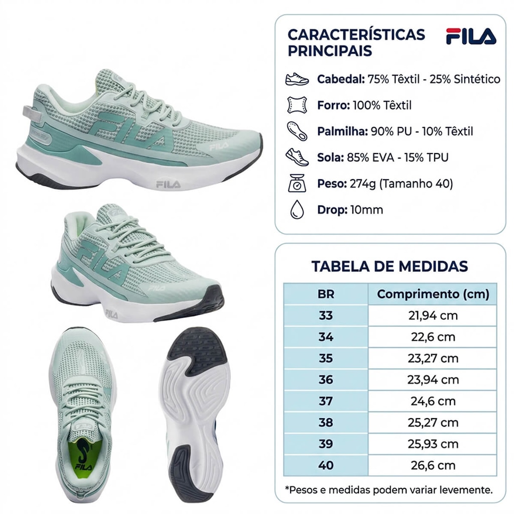 Imagem 5 do produto Tênis Feminino Fila Recovery