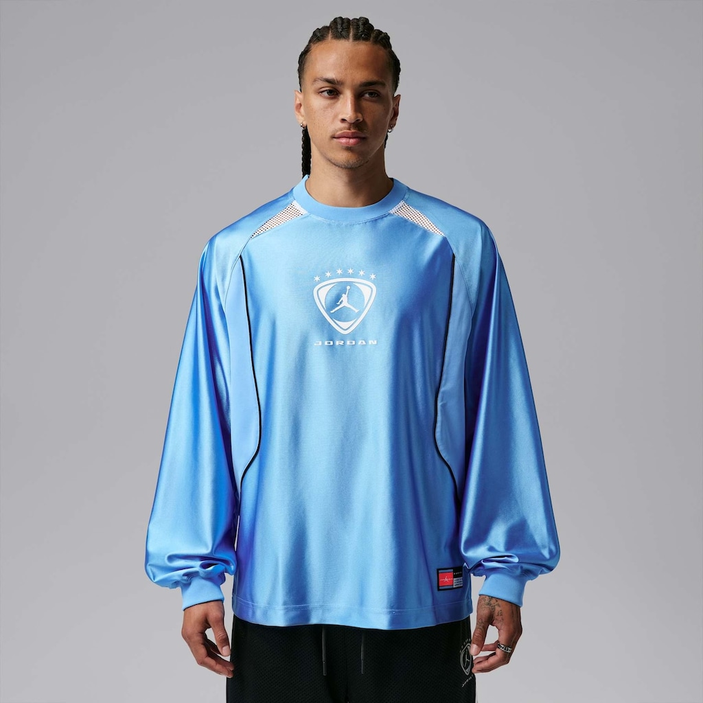 Imagem 1 do produto Camiseta de Goleiro Jordan Manga Longa Brooklyn FC Masculina
