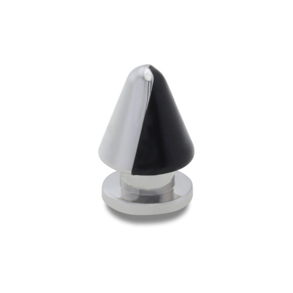 Imagem 2 do produto Jibbitz™ Pino De Esmalte Preto Único - Unissex