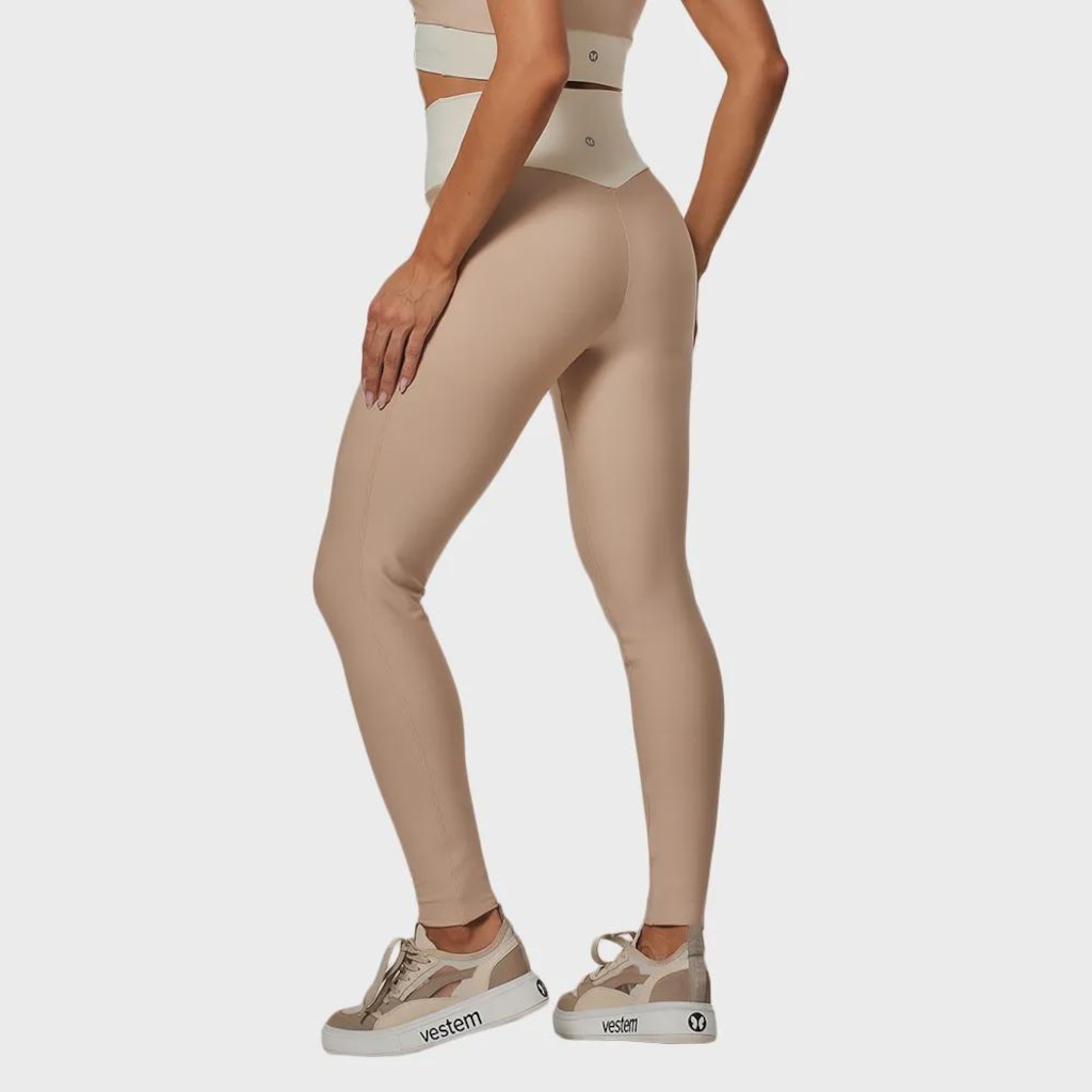 Imagem 2 do produto Calça Legging Vestem Bicolor Yara Feminina
