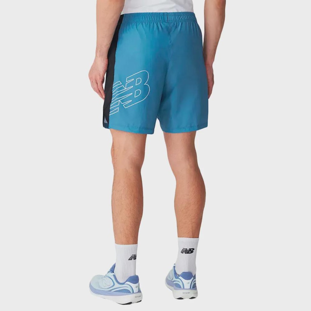 Imagem 3 do produto Bermuda New Balance Tenacity Logo 7 Masculina