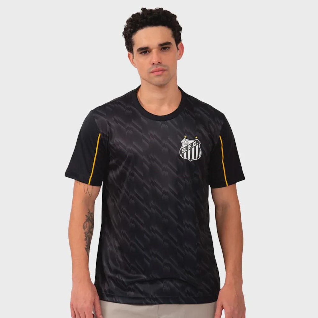 Imagem 2 do produto Camiseta Santos Braziline Somar Masculina