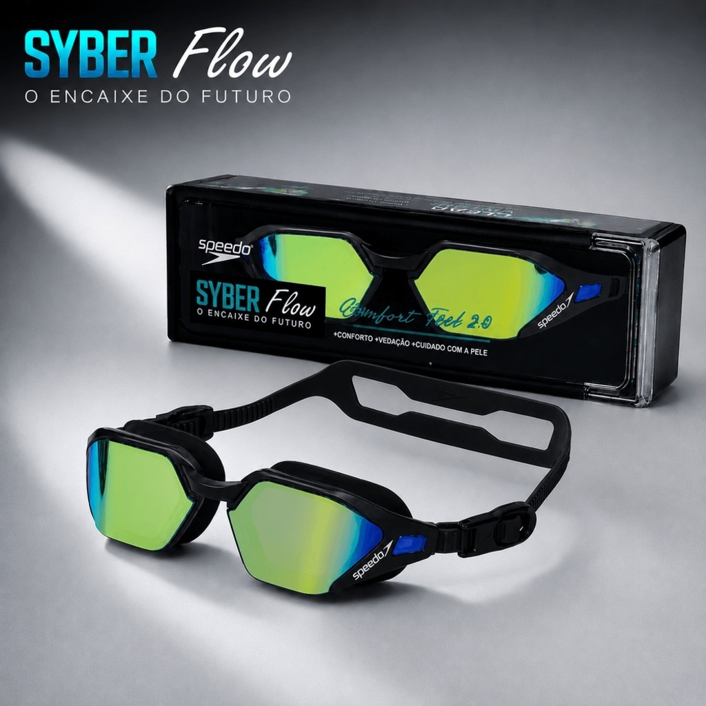 Imagem 5 do produto Óculos de Natação Adulto Speedo Syber Flow
