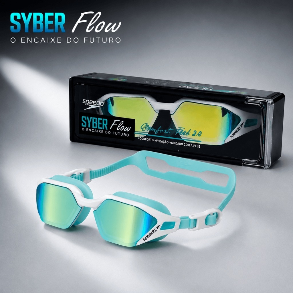 Imagem 5 do produto Óculos de Natação Adulto Speedo Syber Flow