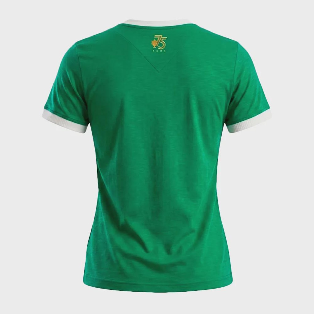 Imagem 2 do produto Camiseta do Palmeiras 75 Years Edition Betel Feminina