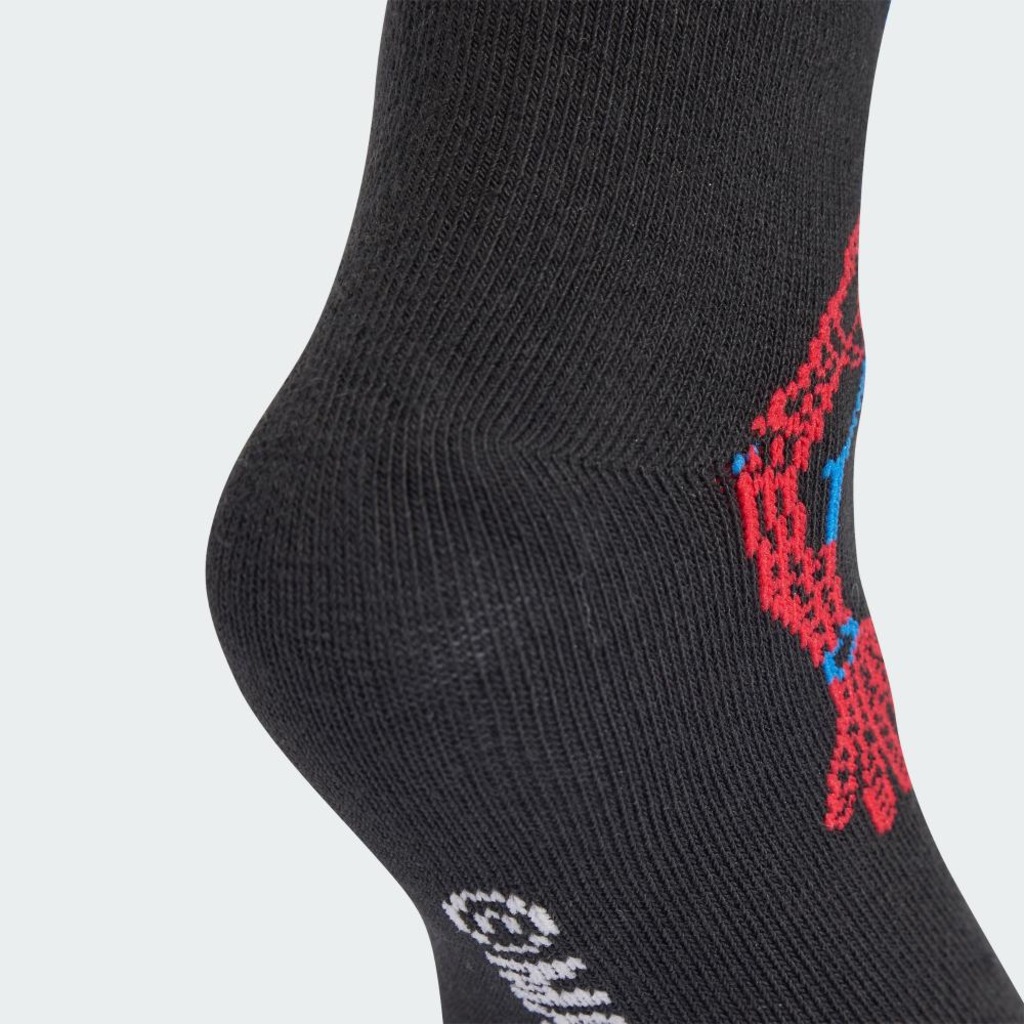 Imagem 5 do produto Kit Meias Cano Médio Marvel Spider-Man com 3 Pares Infantil