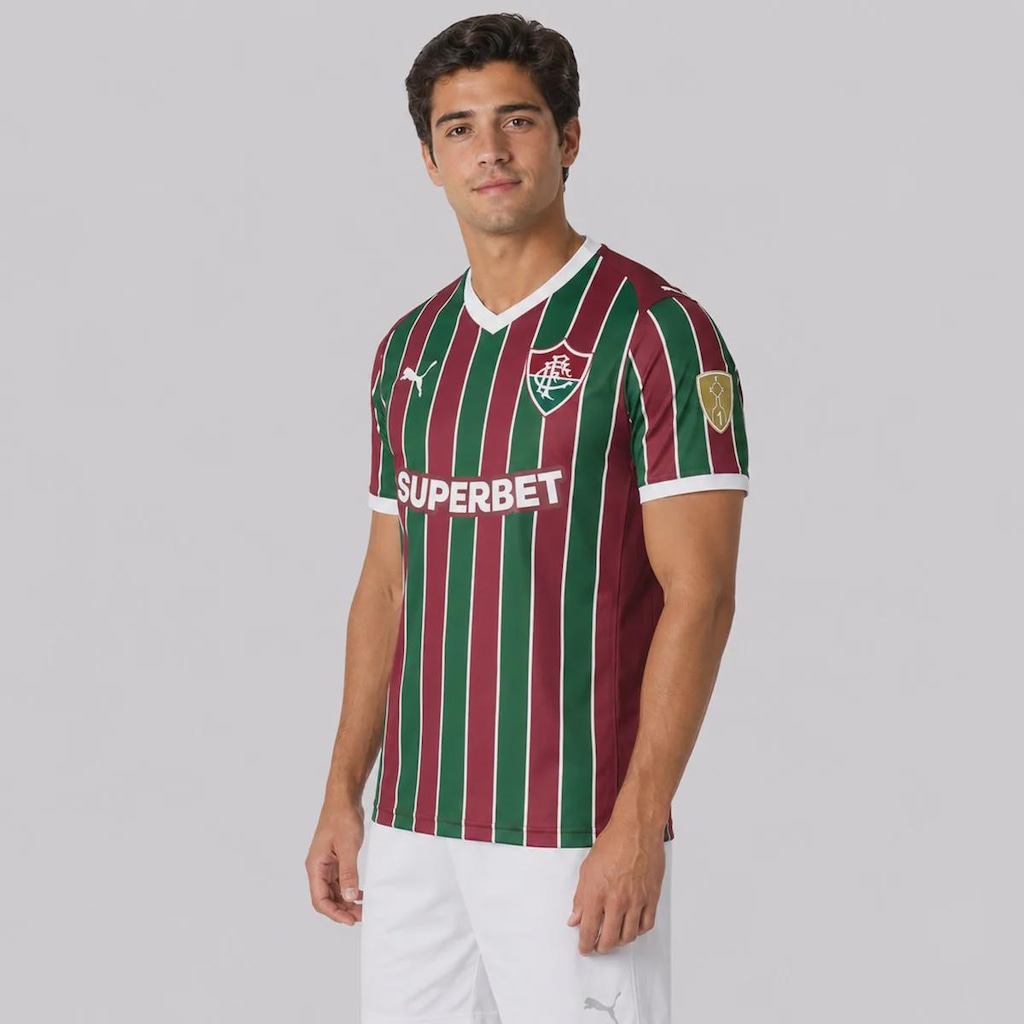 Imagem 3 do produto Camisa do Fluminense I 26/27 Patch Libertadores Puma Masculina