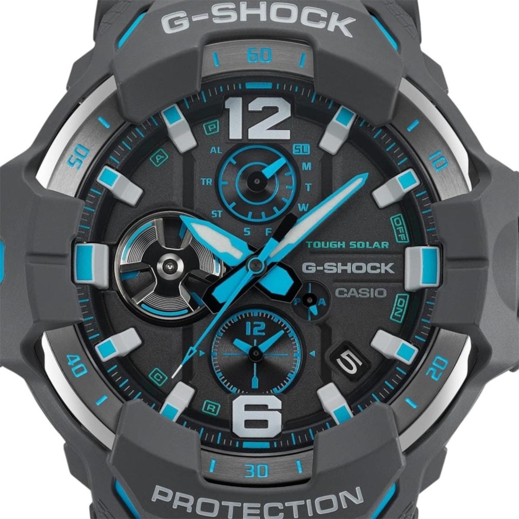 Imagem 5 do produto Relógio Casio G-Shock Gravity Master GR-B300-8A2DR Carbon Solar