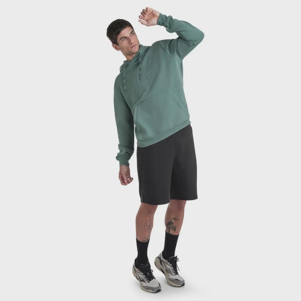 Imagem 5 do produto Blusão Moletom Mizuno Soft II Masculino
