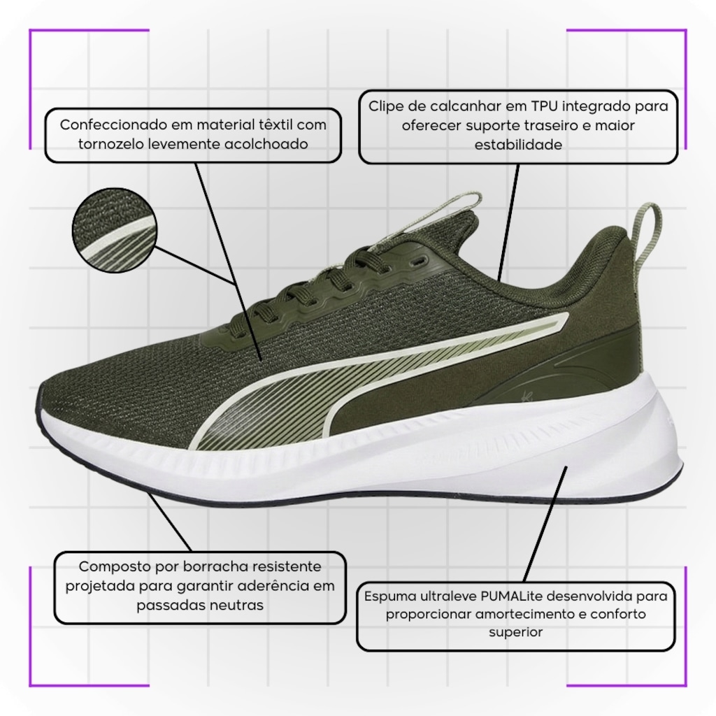Imagem 3 do produto Tênis Puma Flyer Lite 3 Bdp - Masculino