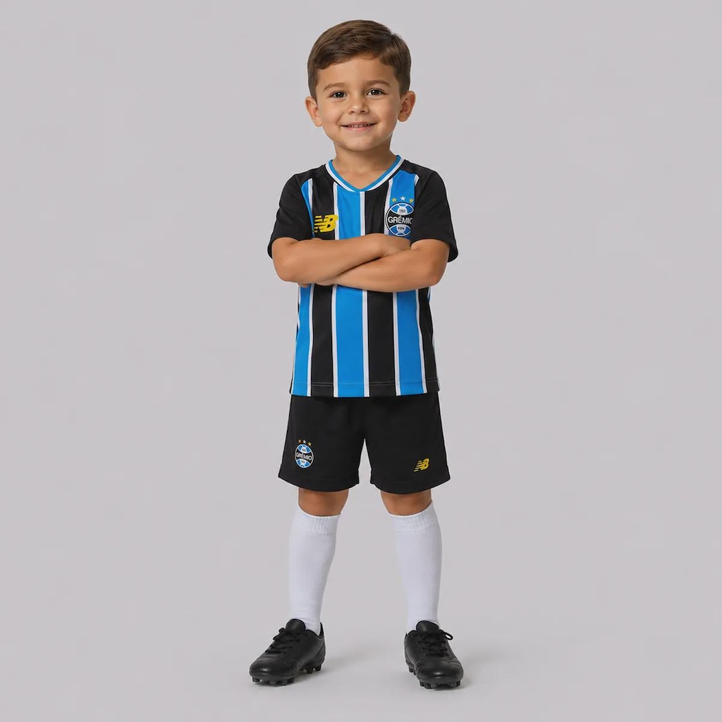 Imagem 3 do produto Kit Infantil New Balance Grêmio I 2026