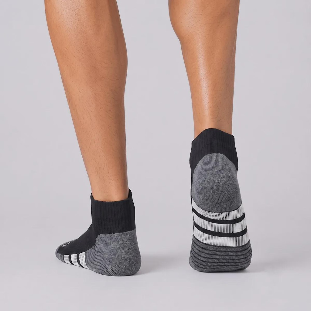 Imagem 3 do produto Kit Meia adidas Cano Médio 3 Pares PRF C CC QRT
