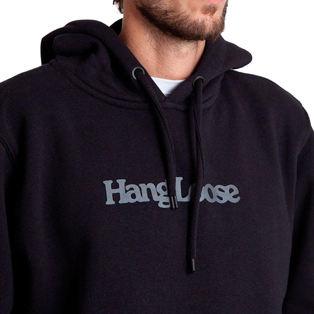 Imagem 3 do produto Moletom Hang Loose Canguru Typo Masculino