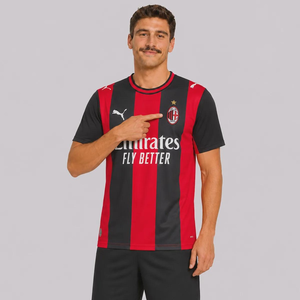 Imagem 2 do produto Camiseta Puma AC Milan I 2027 Masculina