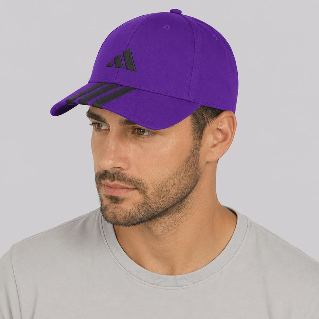 Imagem 5 do produto Boné Aba Curva adidas Baseball 3 Stripes