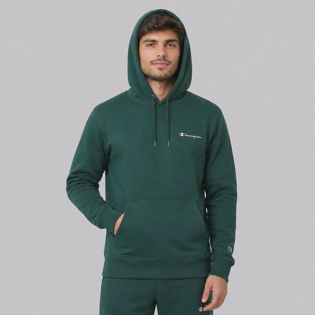 Imagem 2 do produto Blusão de Moleton Champion Hoodie Athletic Mini Script Ink Masculino