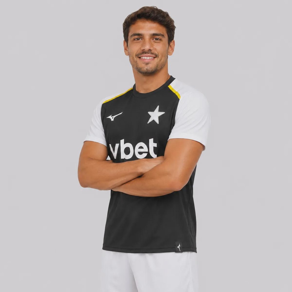 Imagem 3 do produto Camisa do Botafogo Treino Atleta 26/27 Mizuno Masculina