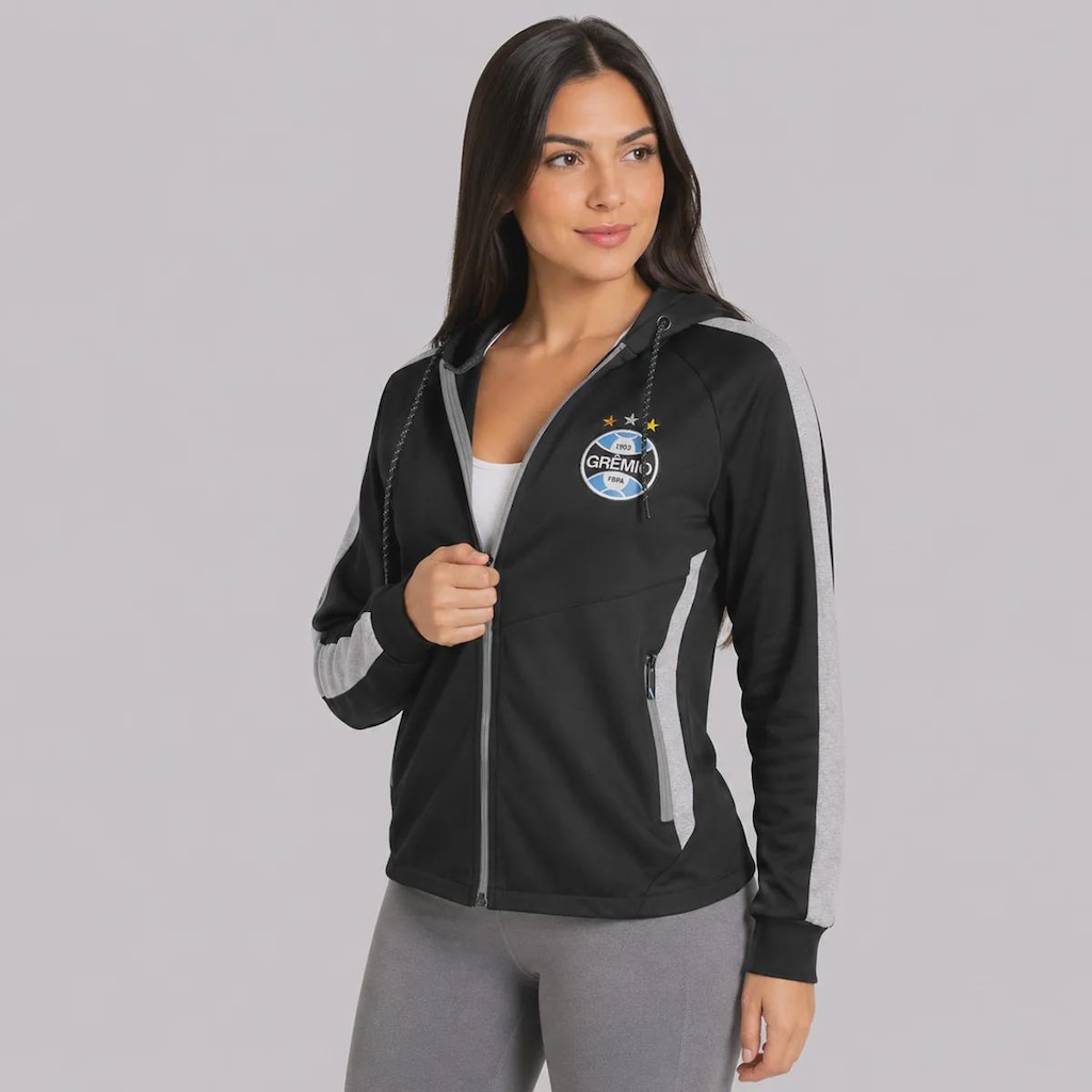 Imagem 2 do produto Jaqueta do Grêmio Skuba Tricolor Feminina