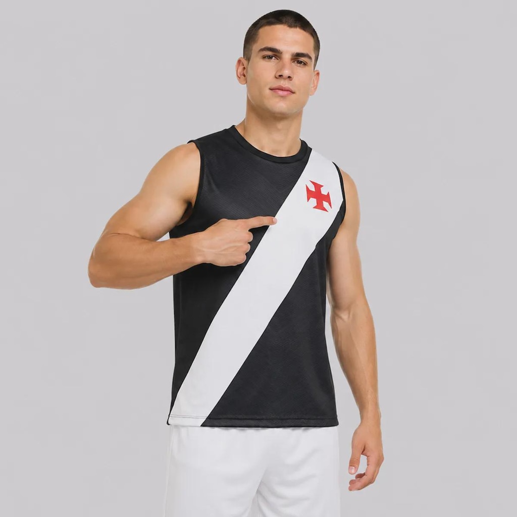 Imagem 2 do produto Camiseta Regata do Vasco Baque Masculina