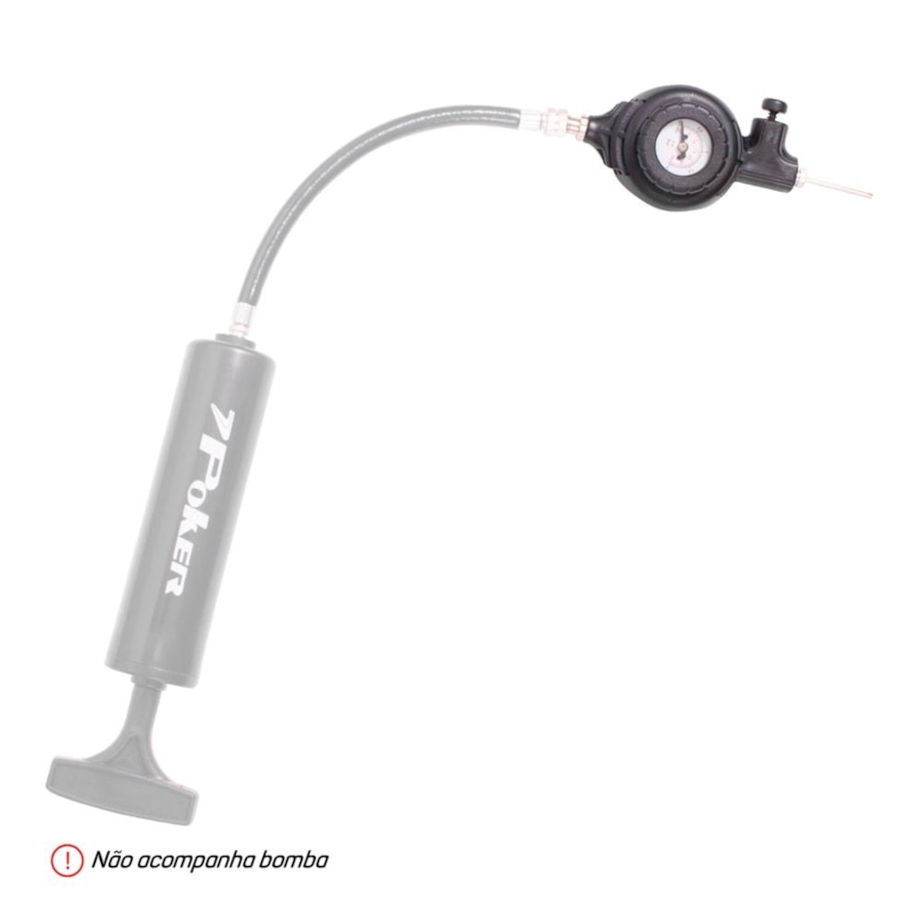 Imagem 2 do produto Calibrador de Bola Poker Com Válvula Adaptável Para Bomba