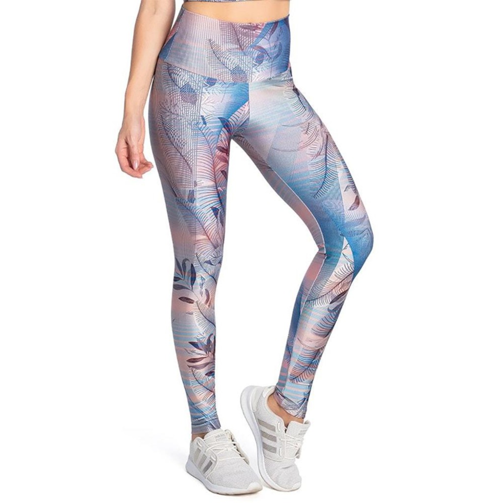 Imagem 5 do produto Calça Legging Trinys Trilobal Fit Estampada Feminina