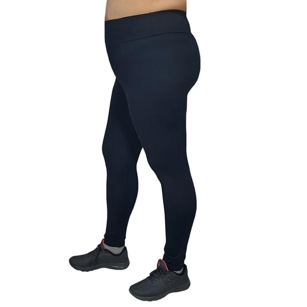 Imagem 3 do produto Calça Legging Selene Suplex Básica Plus Size Feminina
