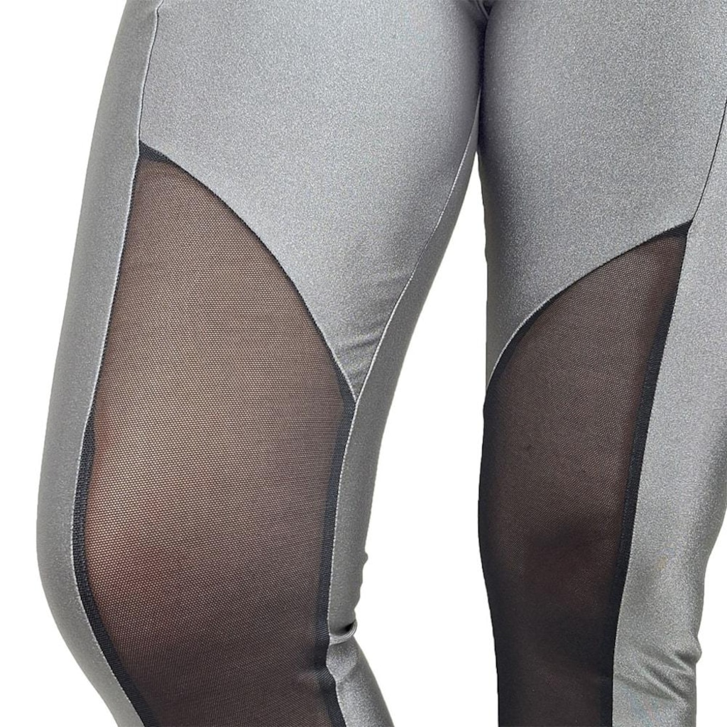 Imagem 5 do produto Calça Legging Selene Com Recorte e Tule Feminina