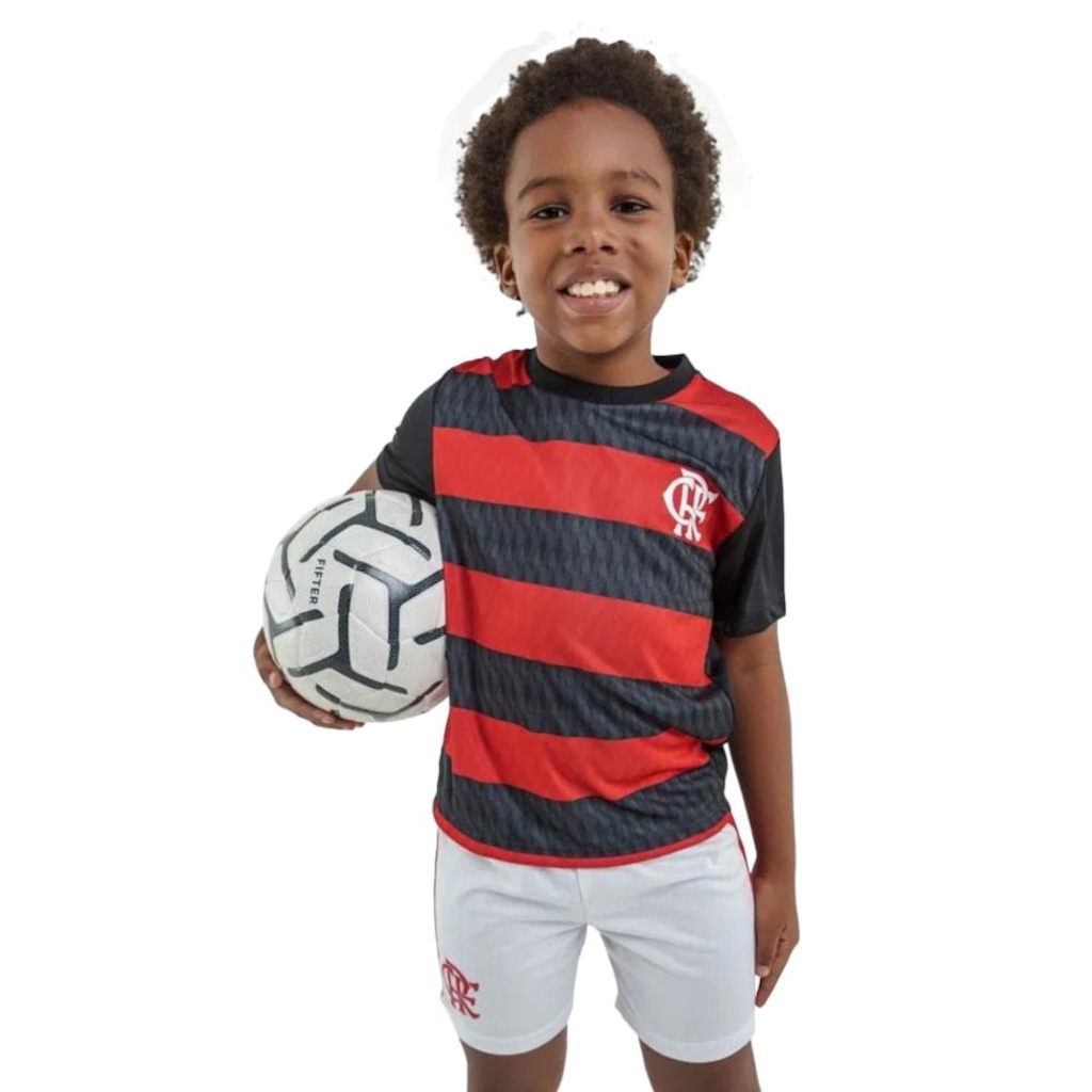 Imagem 4 do produto Kit Flamengo Braziline Mini Craque Infantil