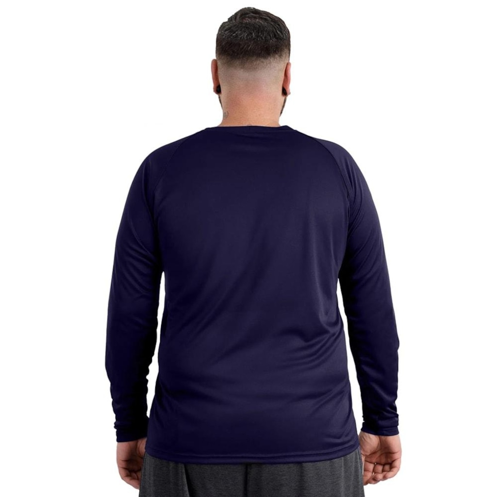 Imagem 2 do produto Camisa Térmica Poker Skin Big Size Manga Longa Masculina