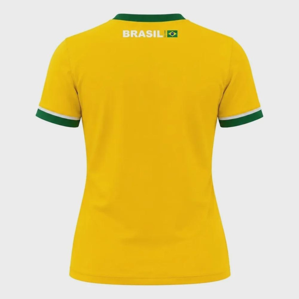 Imagem 3 do produto Camiseta do Brasil Básica Saga Braziline Feminina
