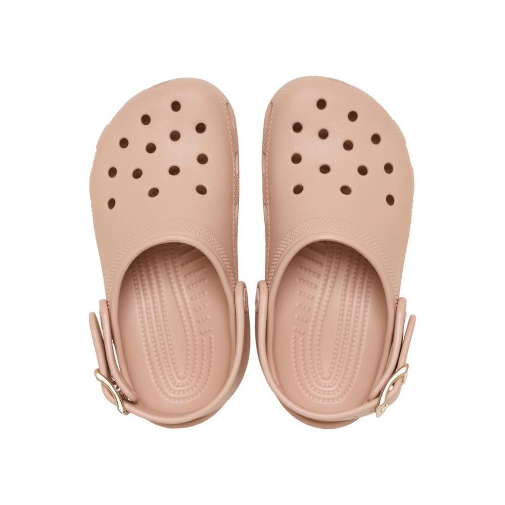 Imagem 5 do produto Sandália Crocs Classic Metallic Buckle Clog Blush - Unissex