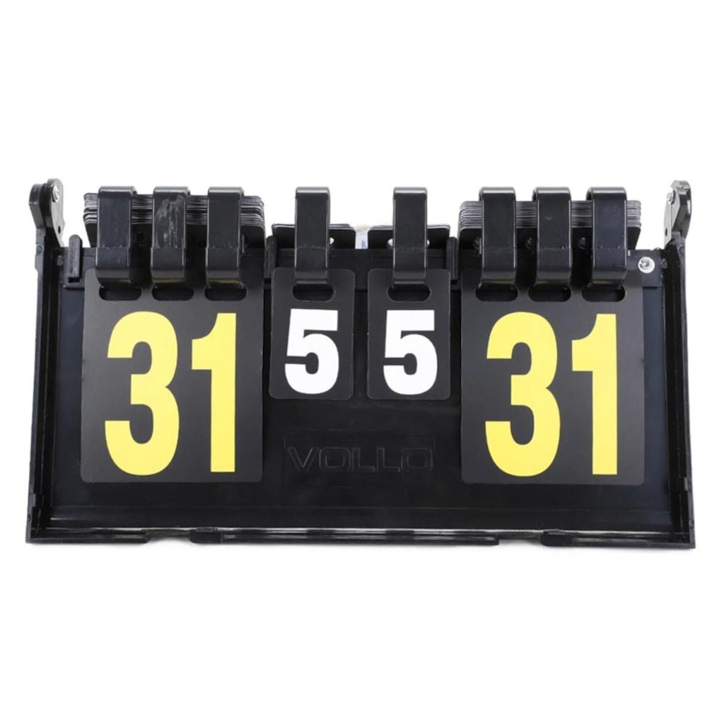 Imagem 2 do produto Placar de Mesa Vollo VT606 Maleta 7 Sets 31 Pontos