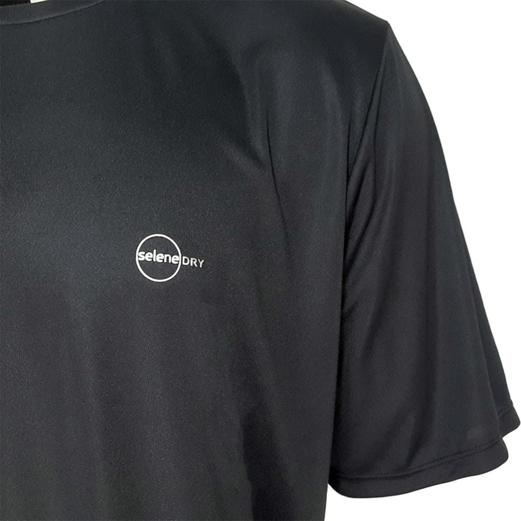 Imagem 4 do produto Camiseta Selene Dry Plus Size Tamanhos Especiais Masculina