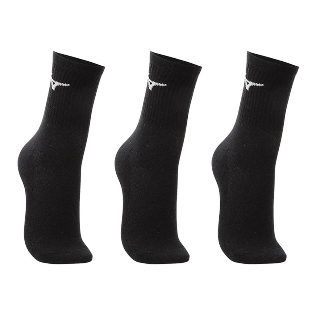 Imagem 2 do produto Kit Meia Mizuno Basic Cano Médio Unissex