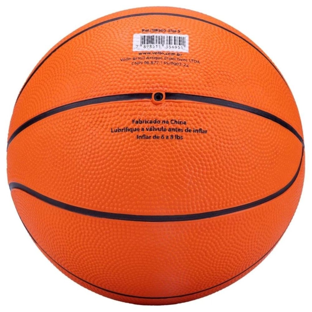 Imagem 3 do produto Bola Basquete Vollo BB500 Tamanho 5 Borracha