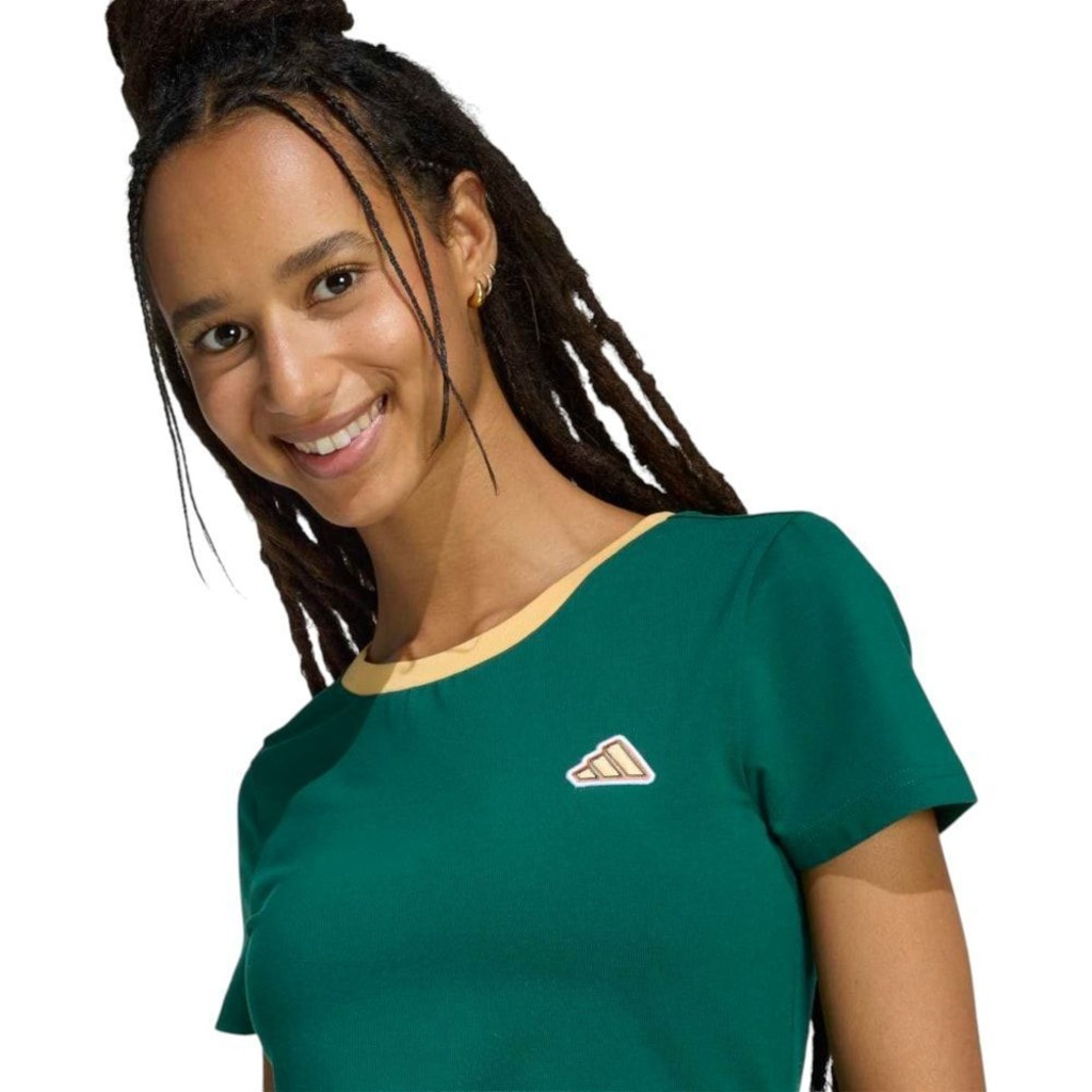 Imagem 3 do produto Camiseta adidas Colour Icon Baby Look Feminina