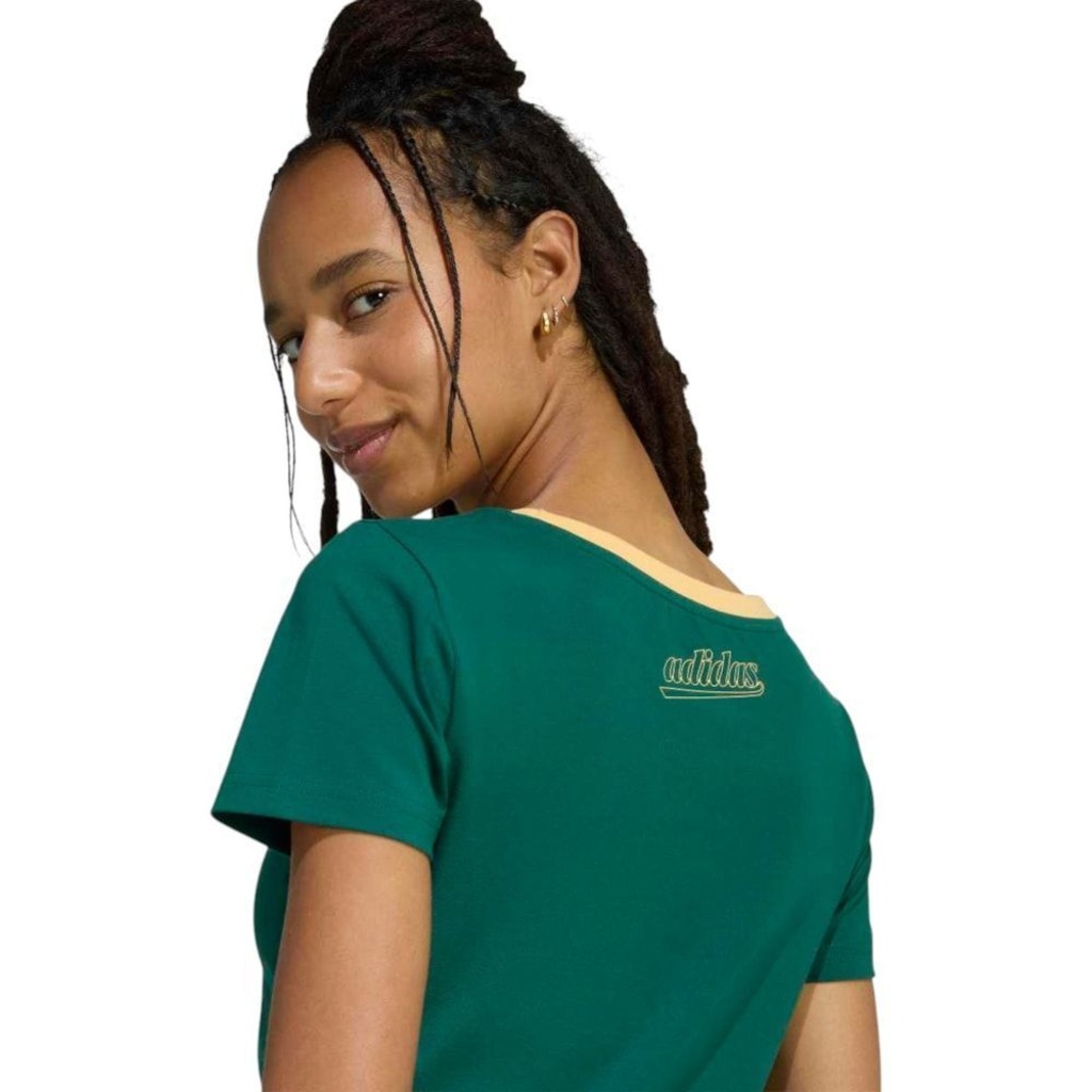 Imagem 4 do produto Camiseta adidas Colour Icon Baby Look Feminina